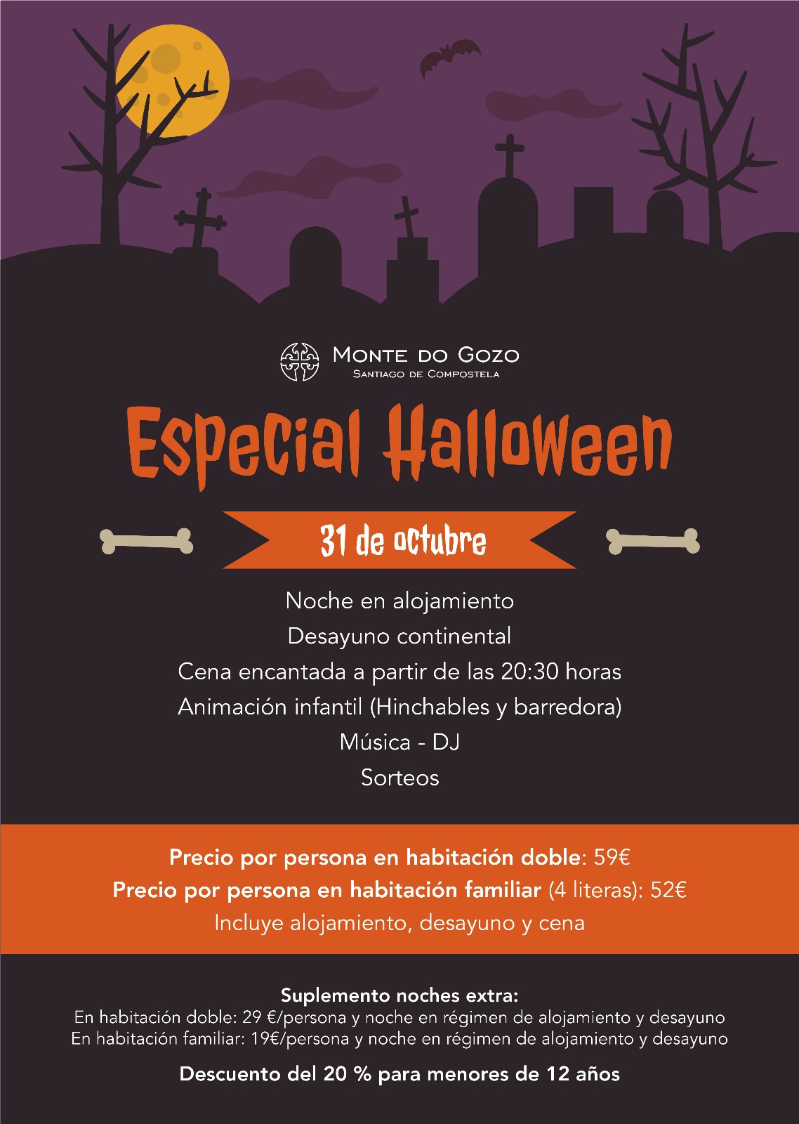 Fiesta de Halloween 2025 Monte do Gozo