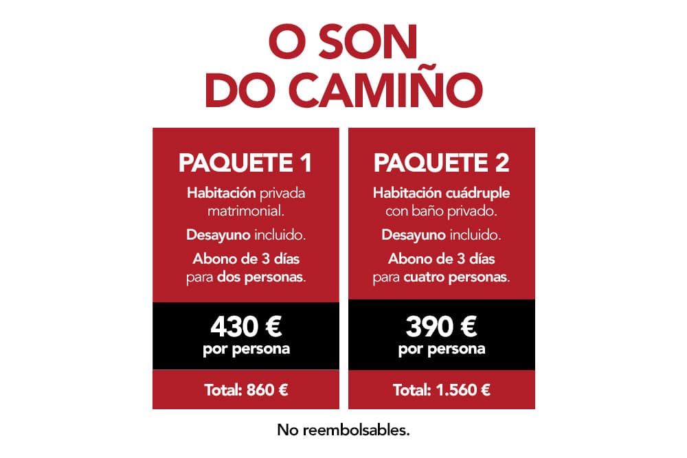 Ofertas para O Son do Camiño en Monte do Gozo.